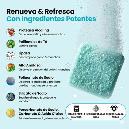 FurfreeWash Pro - Limpieza profunda para lavadoras con mascotas