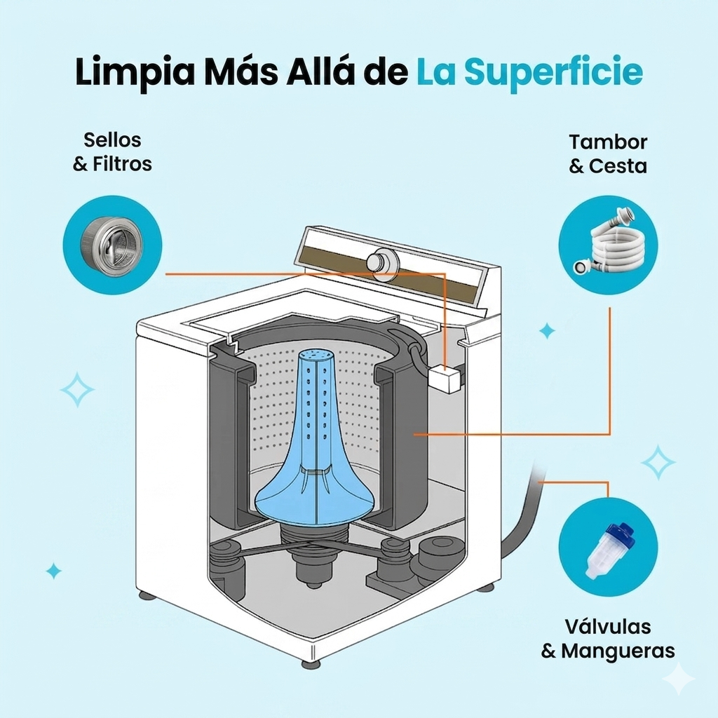 FurfreeWash Pro - Limpieza profunda para lavadoras con mascotas