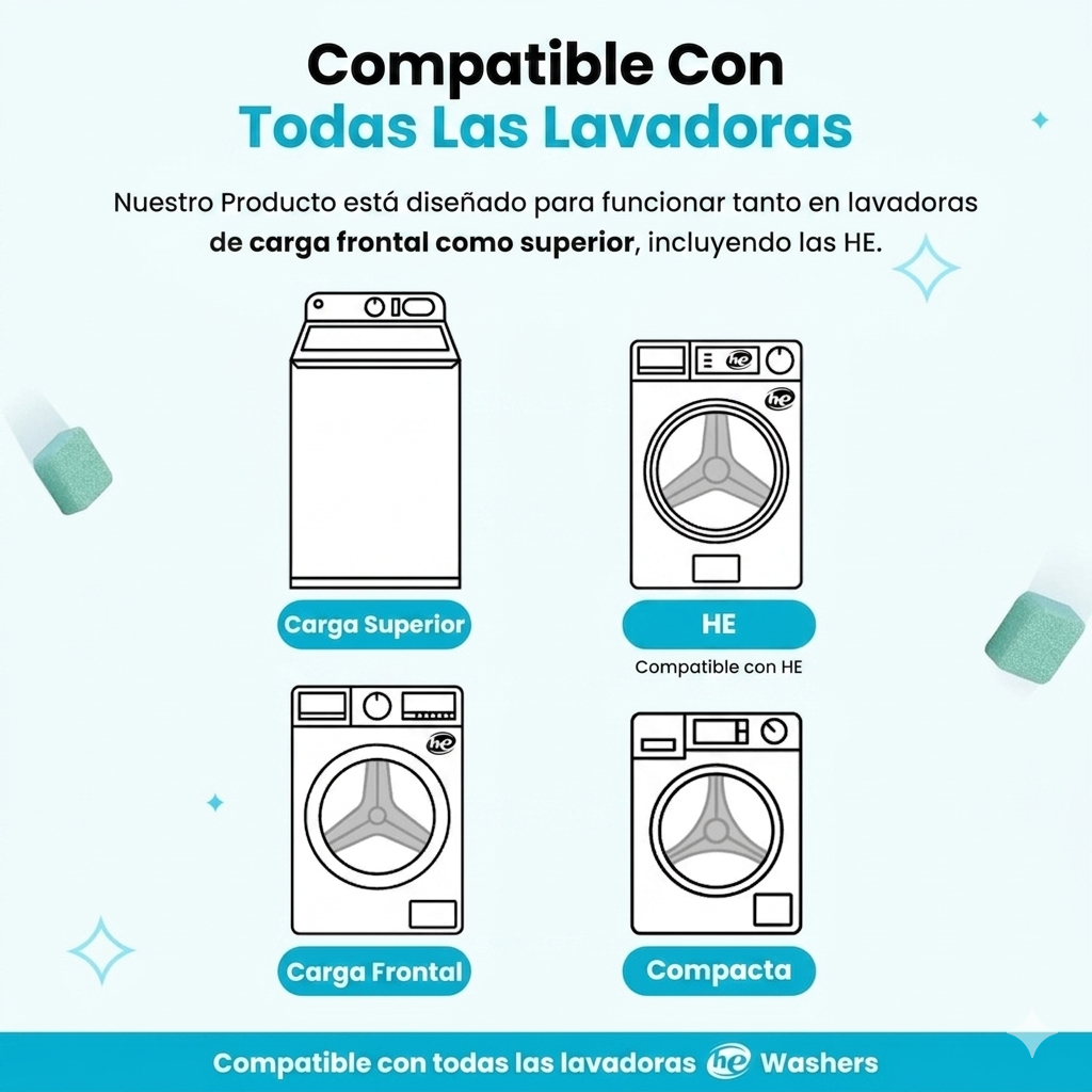 FurfreeWash Pro - Limpieza profunda para lavadoras con mascotas